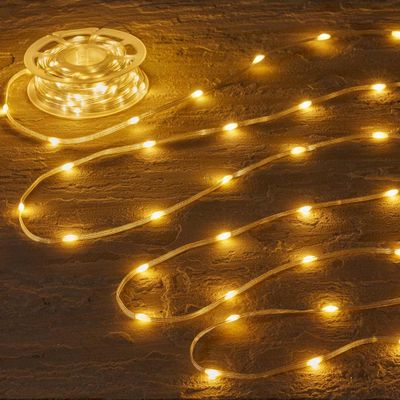 Eureka TwoTone USB Rechargeable 100 LED String Lights Warm/Cool White