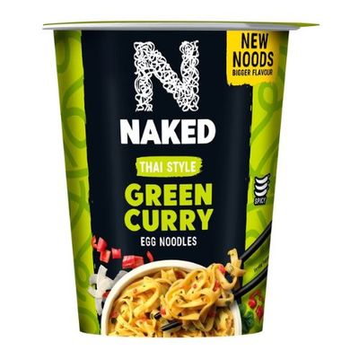Naked Thai Style Green Curry Egg Noodles 78g - Thumbnail 2