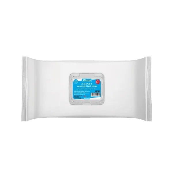 ValueX Anti-Viral Cleaning And Sanitising Wet Wipes (Pack 100) 0706123 - Image 1