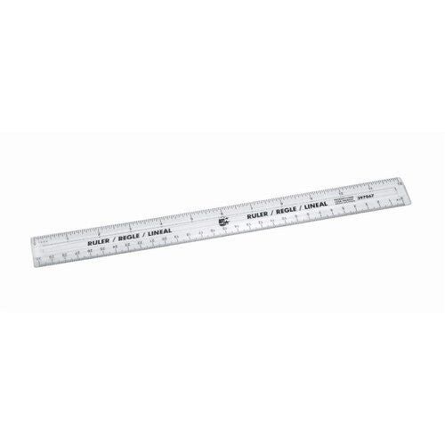 5Star 397867 ruler Desk ruler 300 mm Plastic Transparent 10 pc(s) - Image 1