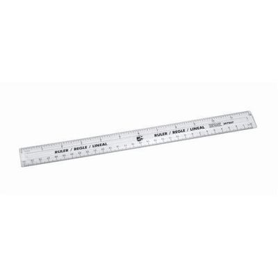 5Star 397867 ruler Desk ruler 300 mm Plastic Transparent 10 pc(s)