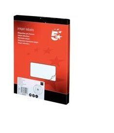 5Star 905025 self-adhesive label Rectangle Removable White 1400 pc(s) - Image 1
