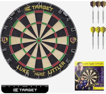 TARGET DARTS Luke Littler Dartboard Set - 440021 - Black - Thumbnail 2