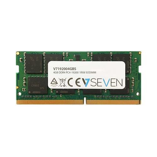 V7 4GB DDR4 PC4-19200 - 2400MHz SO-DIMM Notebook Memory Module - V7192 - Image 1