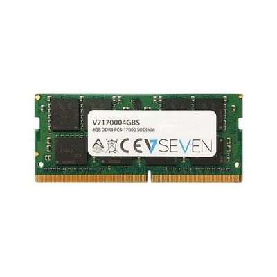 V7 4GB DDR4 PC4-17000 - 2133Mhz SO DIMM Notebook Memory Module - V7170004GBS