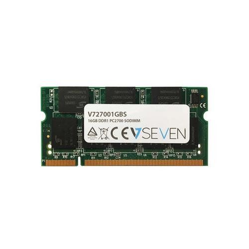V7 1GB DDR1 PC2700 - 333Mhz SO DIMM Notebook Memory Module - V727001GBS - Image 1