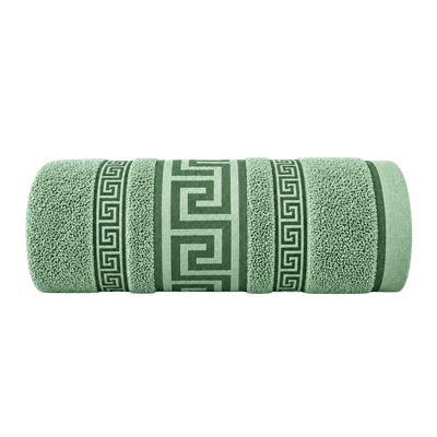 Regent Greek Bath Sheet Green - 90cm x 150cm