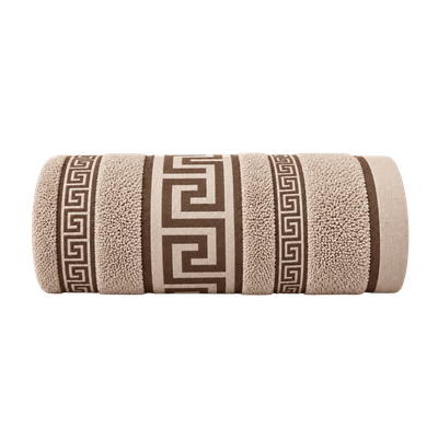 Regent Greek Bath Sheet Natural - 90cm x 150cm - Thumbnail 2