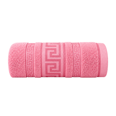 Regent Greek Bath Sheet Pink - 90cm x 150cm