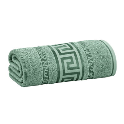 Regent Greek Jumbo Bath Sheets – Green 90 x 180cm