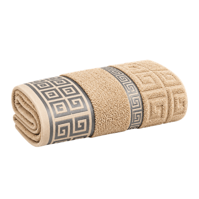 Odella Greek Bath Sheet – Natural 90 x 150cm - Thumbnail 2