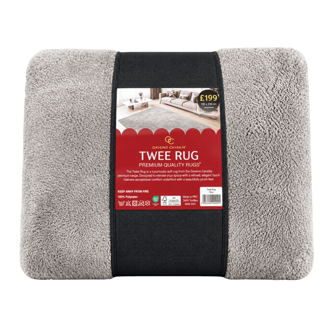 Twee Sherpa Solid Rug - Mocha 160 x 230 - Image 1
