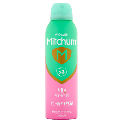 Mitchum Women Powder Fresh Antiperspirant 200ml