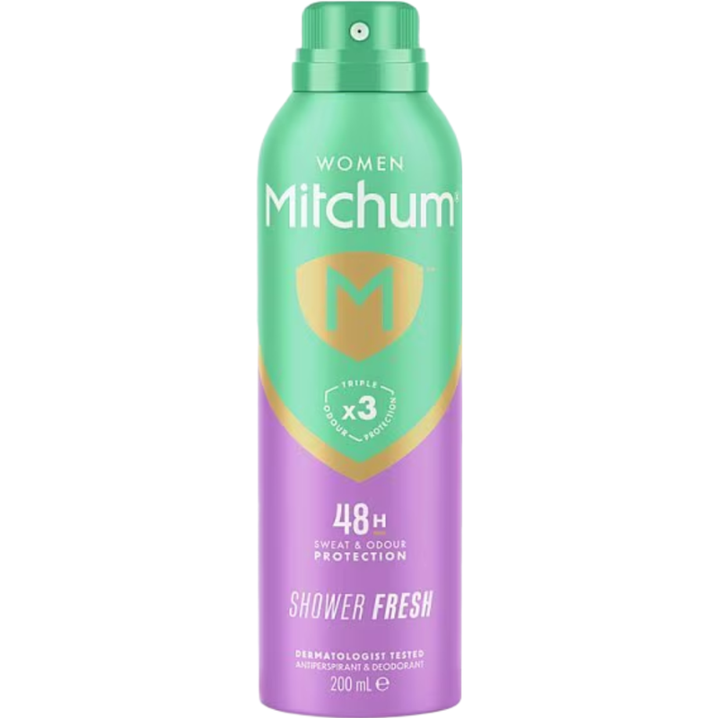 Mitchum Women Shower Fresh Antiperspirant 200ml - Image 1