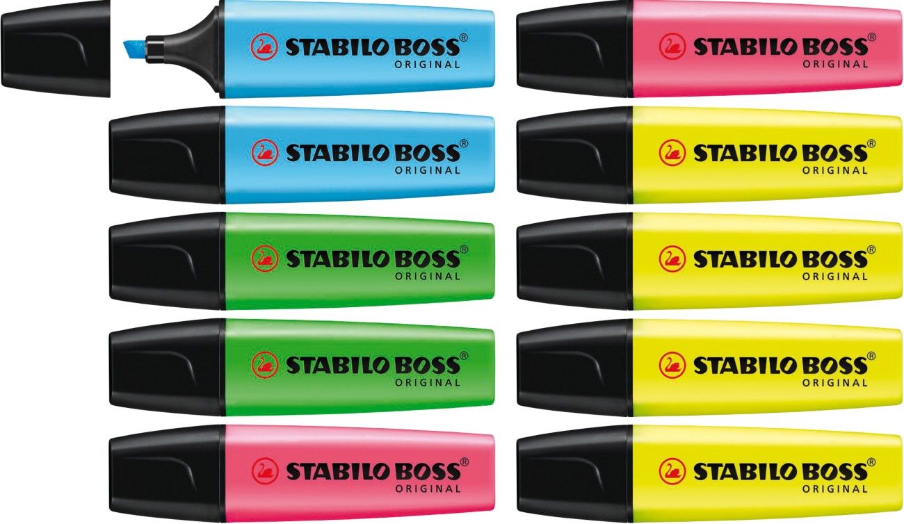 STABILO BOSS Original marker 10 pc(s) Multi - Image 1