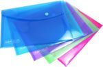 Rapesco Bright Popper Wallet report cover Polypropylene (PP) - Image 1