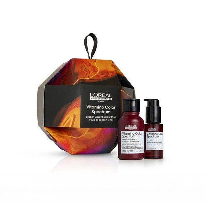 L'Oreal Professionnel Vitamino Color Spectrum Bauble Gift Set in Clear - Image 1