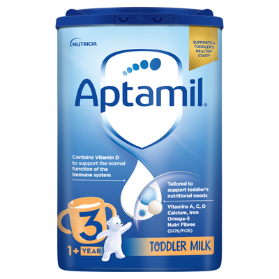 Aptamil 3 Toddler Milk Formula Powder 1+ Years 800g - Thumbnail 2