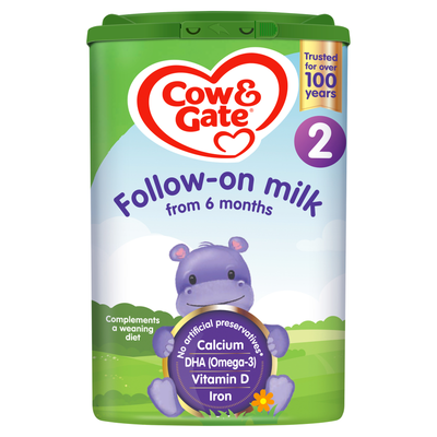 Cow & Gate 2 Follow On Baby Milk Formula Powder 6-12 Mths 800g - Thumbnail 2