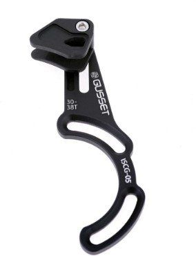 Gusset Lil' Chap ISCG 05 Chain Guide BLK 30-38T - Thumbnail 2