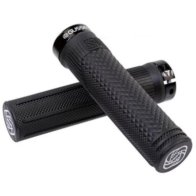Gusset S2 Lock-On Grips - Black