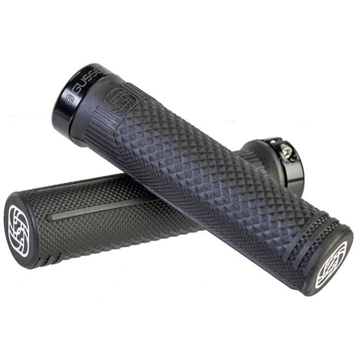 Gusset Extra Soft S2 Lock-On Grips - Black - Image 1