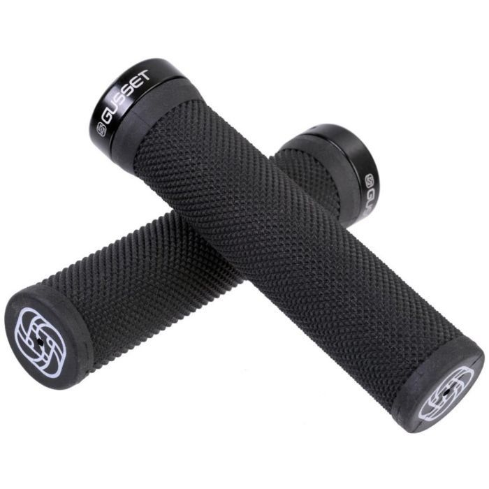 Gusset Single File Lock-On Extra Soft Grips - Black - Image 1
