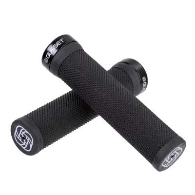 Gusset Single File Lock-On Extra Soft Grips - Black - Thumbnail 2