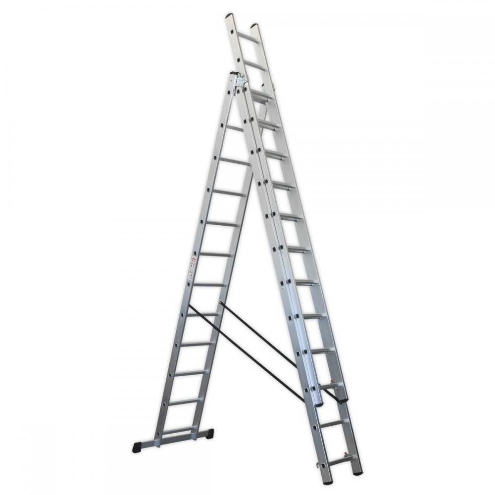 Sealey 3 Way Combination Ladder 8.2m - Image 1