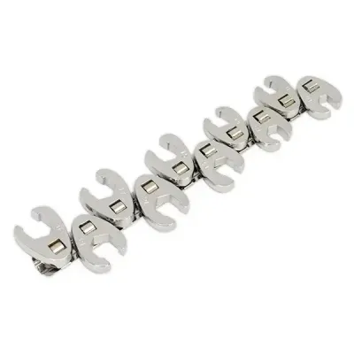 Siegen S0845 10 Piece 3/8" Drive Metric Flare Nut Crows Foot Wrench Set - Thumbnail 3