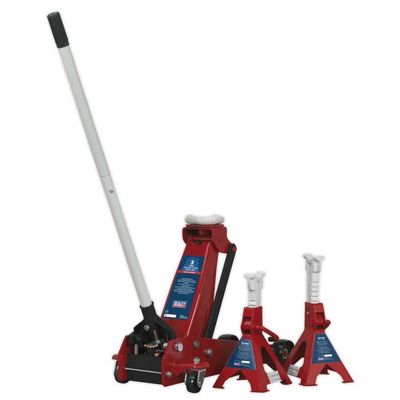 Sealey 3010CX Heavy Duty Yankee Trolley Jack 3 Tonne