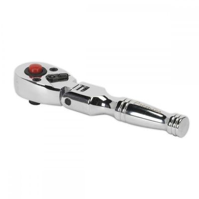 Sealey 1/4" Drive Flexible Head Stubby Ratchet 1/4"