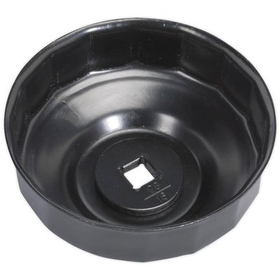 Sealey 16 Flute Oil Filter Cap Wrench for Volvo Vehicles 3/8" 86mm