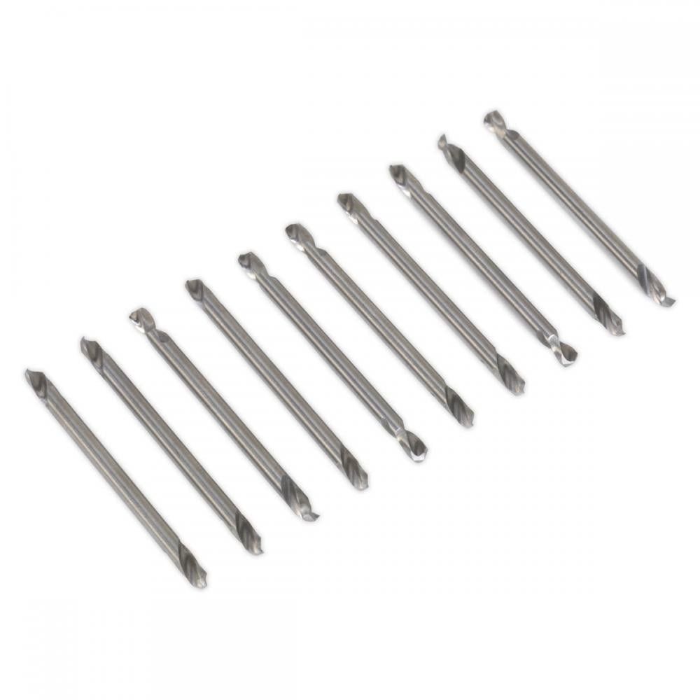 Sealey 10 Piece Double End Drill Bit Set - Image 1