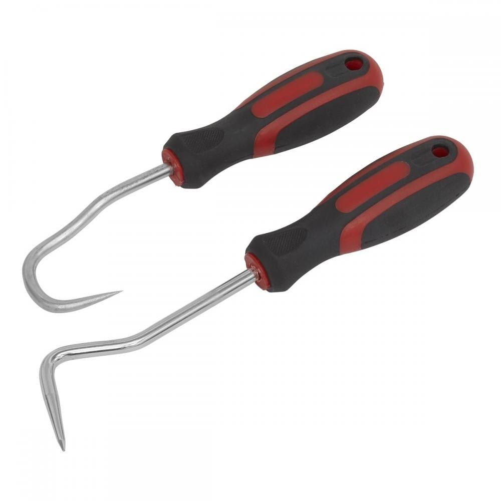Sealey 2 Piece Hose Removal Hook Set - Image 1