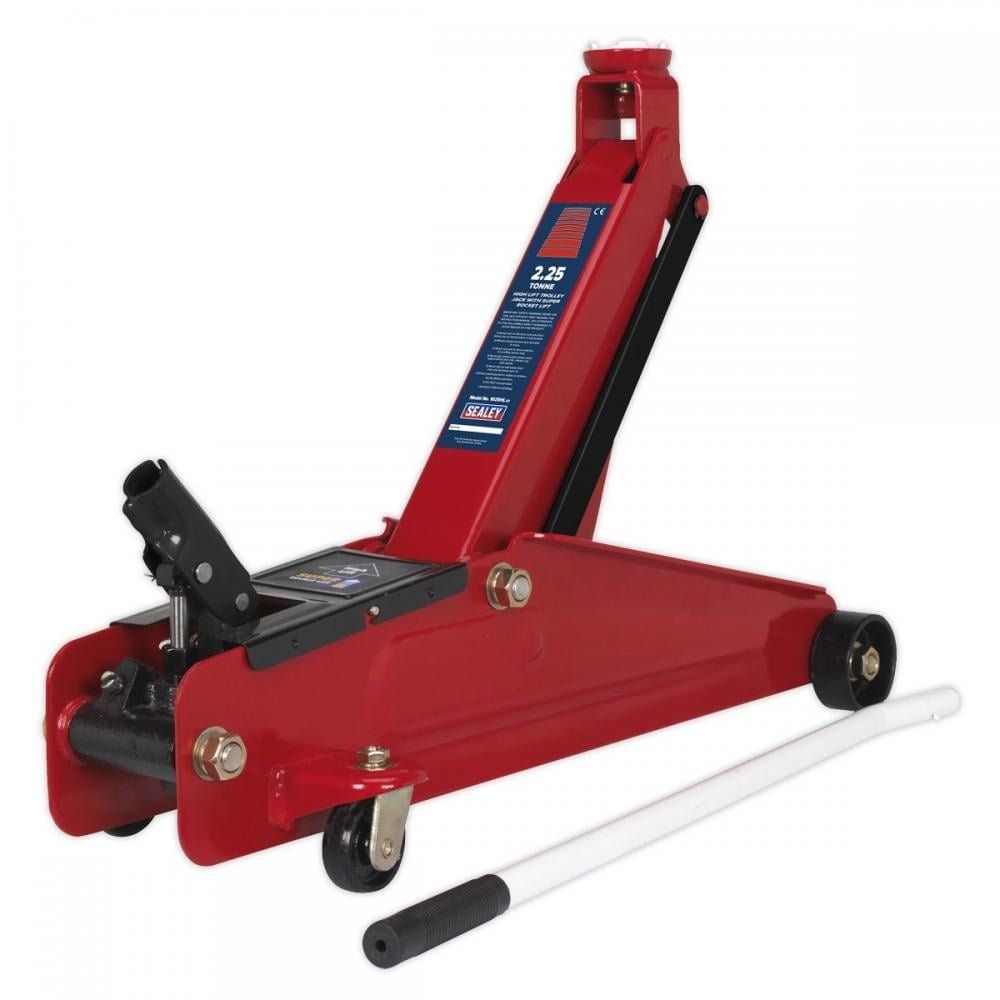 Sealey 1025HL Yankee High Lift Trolley Jack 2.25 Tonne - Image 1