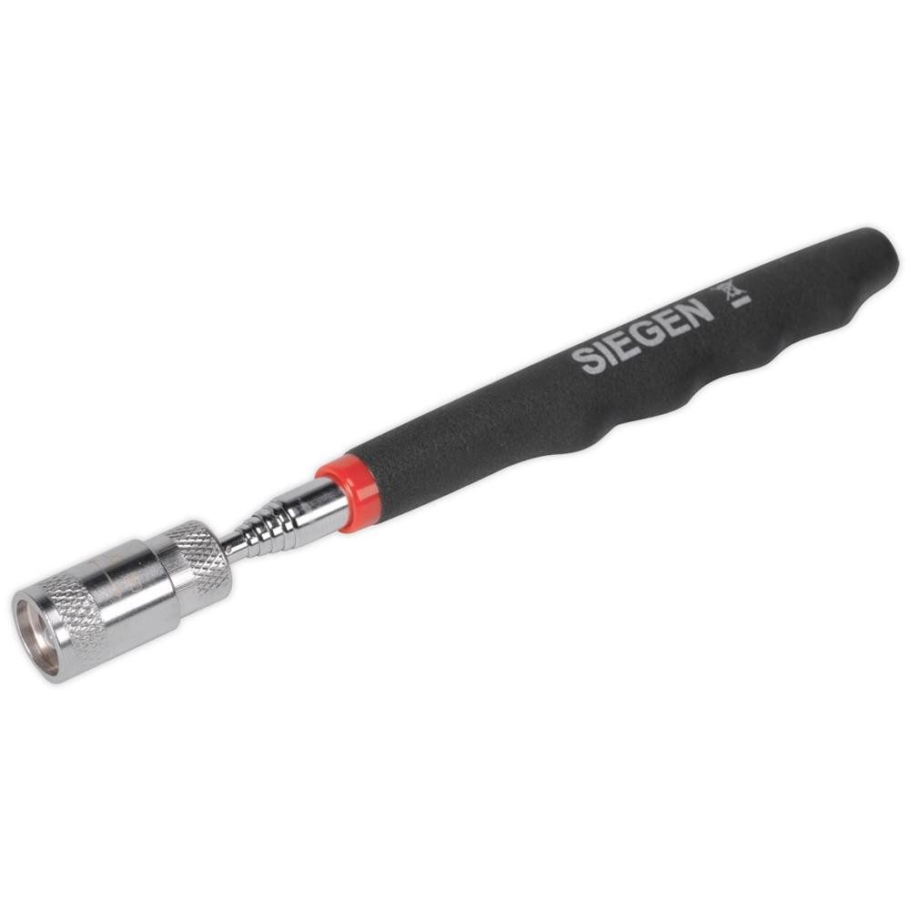 Siegen Heavy Duty Magnetic Telescopic LED Pick Up Tool - Image 1