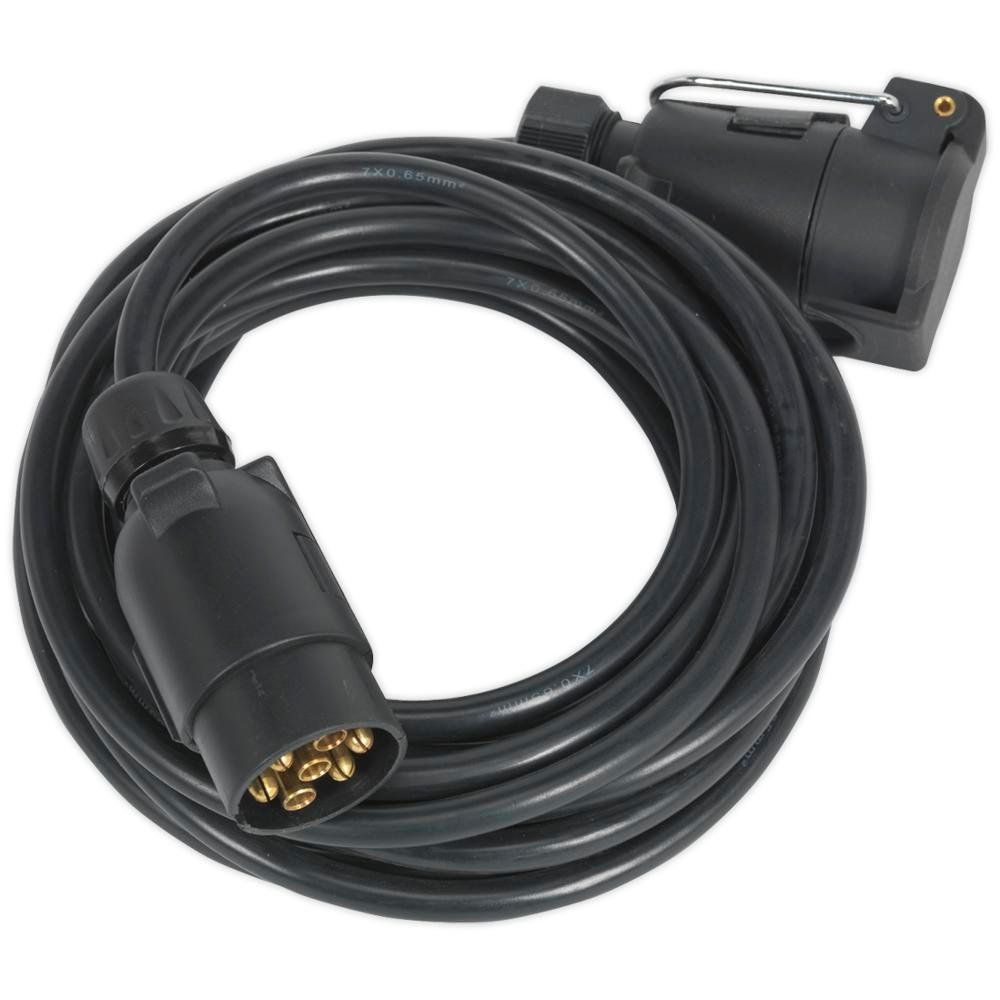 Sealey 6 Metre 7 Pin N Type Towing Plug Extension Lead - Image 1