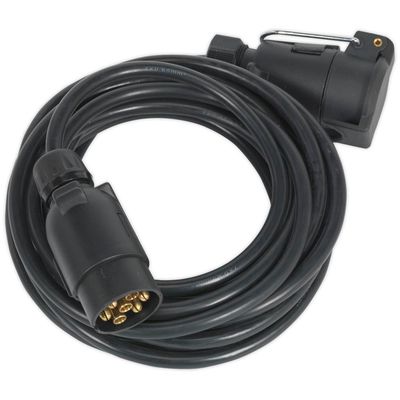 Sealey 6 Metre 7 Pin N Type Towing Plug Extension Lead