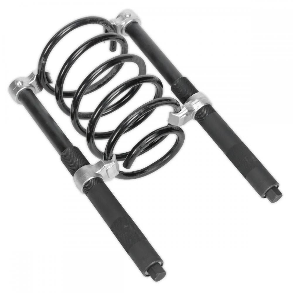 Sealey 2 Piece Heavy Duty Coil Spring Compressor Set - Image 1