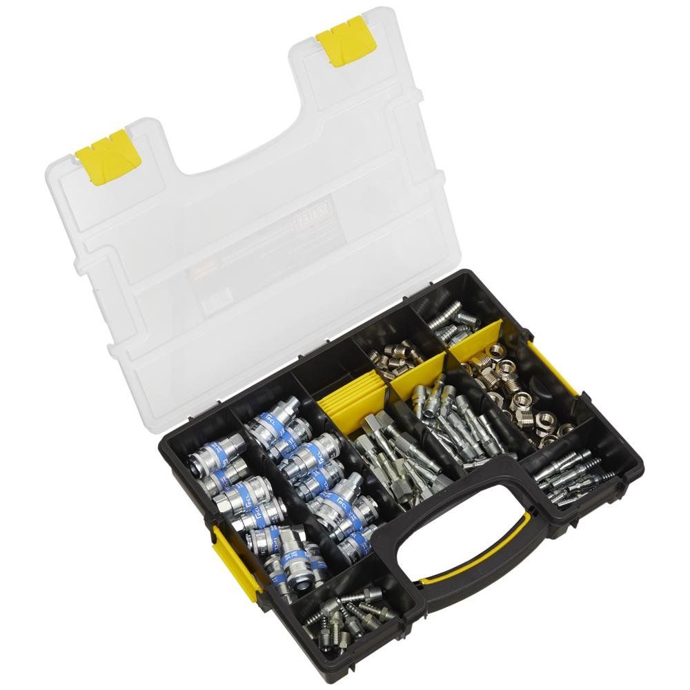 Sealey AC110K Air Coupling Kit 110Pc - Image 1