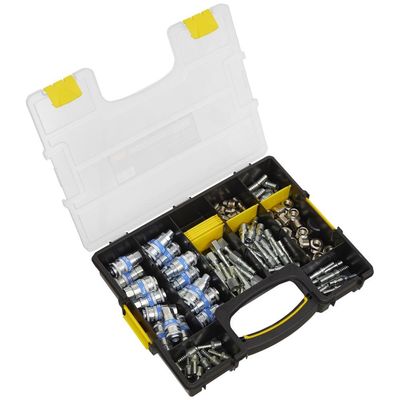 Sealey AC110K Air Coupling Kit 110Pc