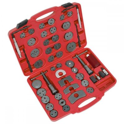 Sealey 52 Piece Brake Piston Wind Back Tool Kit