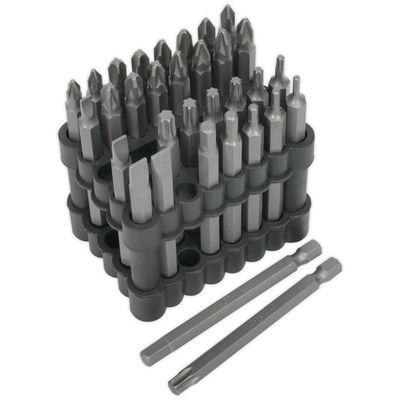 Sealey AK112 Power Tool Bit Set 32Pc 75Mm