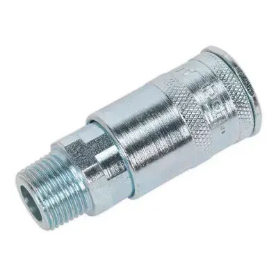 Sealey AC72 Coupling Body Male 3/8inBspt - Thumbnail 2