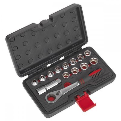 Sealey 13 Piece 3/4" Drive Shallow Profile Socket Set 3/4"