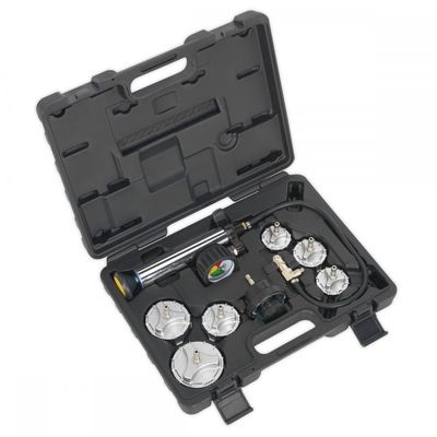 Sealey 7 Piece HGV / LGV Cooling System Pressure Test Kit