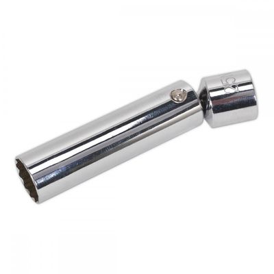 Sealey 3/8" Drive Bi Hexagon Spark Plug Socket with Universal Joint Metric 3/8" 14mm