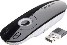 Targus Laser Presentation Remote wireless presenter Black, Grey - Image 1