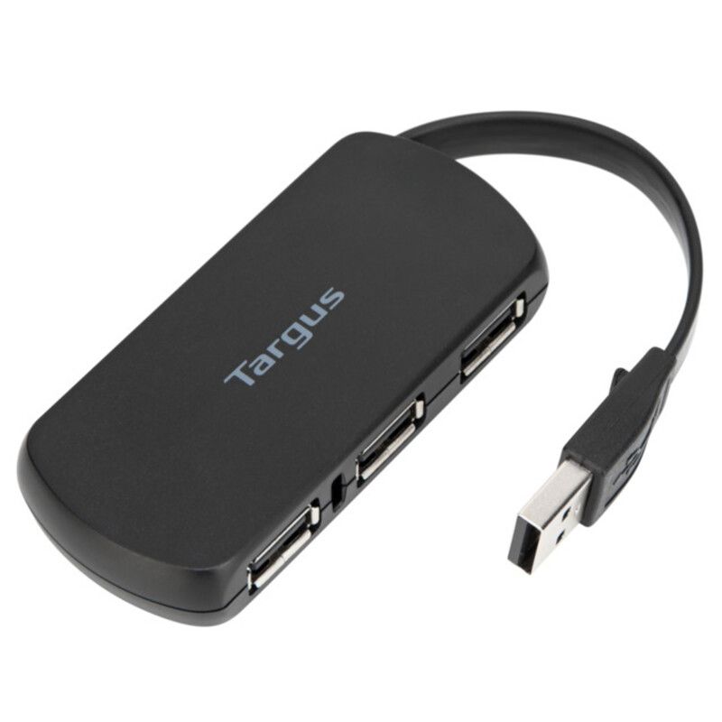 Targus ACH114EU interface hub USB 2.0 480 Mbit/s Black - Image 1